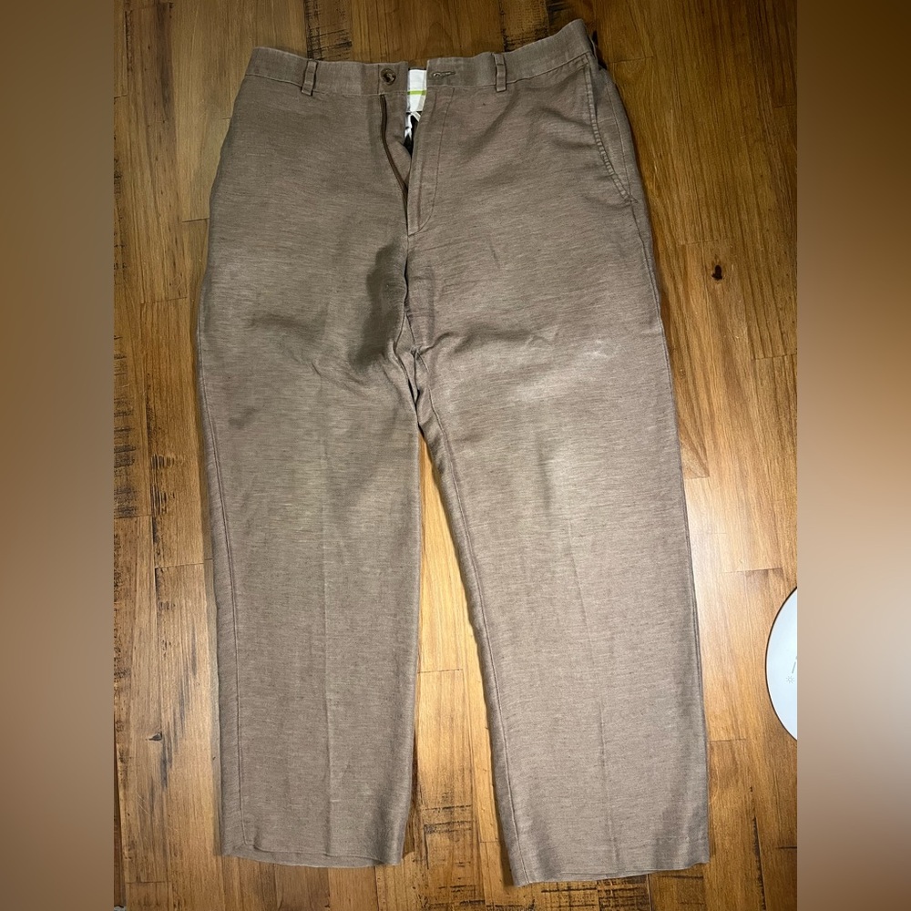 Men's Tan Cubavera Pants